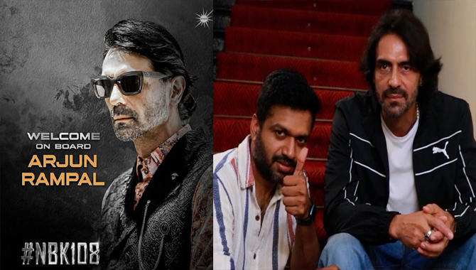 Arjun Rampal on Board for Nandamuri Balakrishna, Anil Ravipudi, Shine Screens’ #NBK108