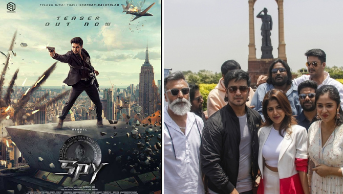 నిఖిల్ ‘స్పై’ టీజర్ న్యూఢిల్లీలోని సుభాష్ చంద్రబోస్ విగ్రహం కర్తవ్య పథ్ వద్ద విడుదల నిఖిల్ ‘స్పై’ టీజర్ న్యూఢిల్లీలోని సుభాష్ చంద్రబోస్ విగ్రహం కర్తవ్య పథ్ వద్ద విడుదల