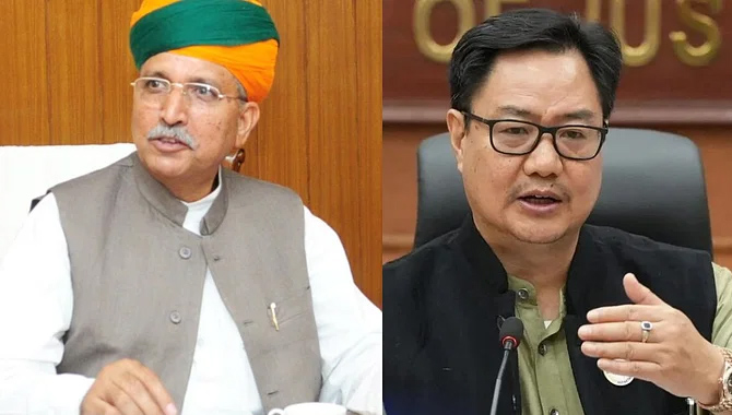 కేంద్ర కేబినెట్ లో మార్పులు.. న్యాయశాఖ నుంచి కిరణ్ రిజిజు ఔట్