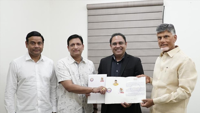 TANA Leaders Invites Chandrababu for TANA Mahasabhalu