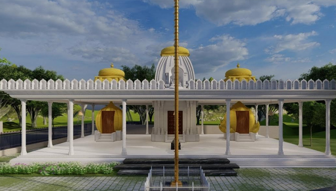 World’s First 3D Printed Temple being built in Telangana