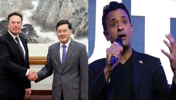 మస్క్ పర్యటన ఆందోళనకరమే : వివేక్ రామస్వామి