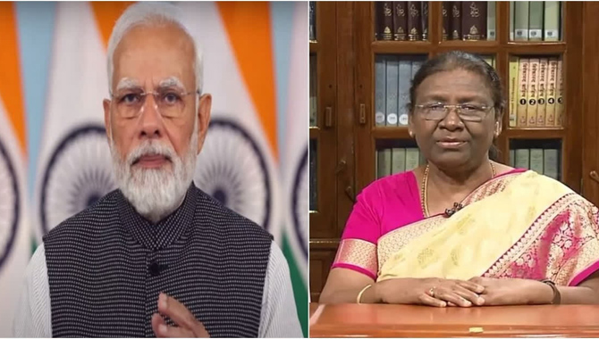 తెలంగాణ ప్రజలకు రాష్ట్రపతి, ప్రధాని శుభాకాంక్షలు