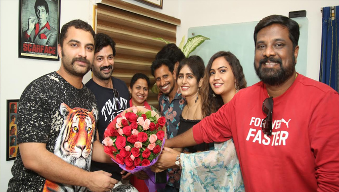 విశ్వక్ సేన్ చేతుల మీదుగా “అన్నపూర్ణ ఫోటో స్టూడియో” నాలుగవ సాంగ్ లాంచ్