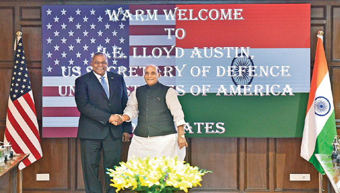 భారత్-అమెరికా మధ్య ప్రతిష్ఠాత్మక రోడ్ మ్యాప్ ఖరారు