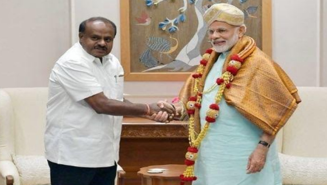 బీజేపీకి దగ్గరవుతున్న జేడీఎస్..! లోక్‌సభ ఎన్నికలకు కలిసే పోటీ!!