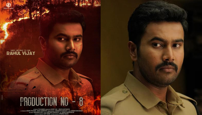 GA2 Pictures Production No 8 team unveils the First Look of Rahul Vijay wishing a Very happy birthday