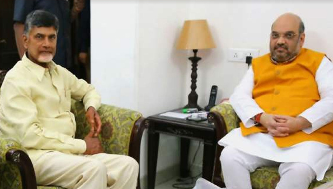 అమిత్ షాతో మరోసారి భేటీ కాబోతున్న చంద్రబాబు..!