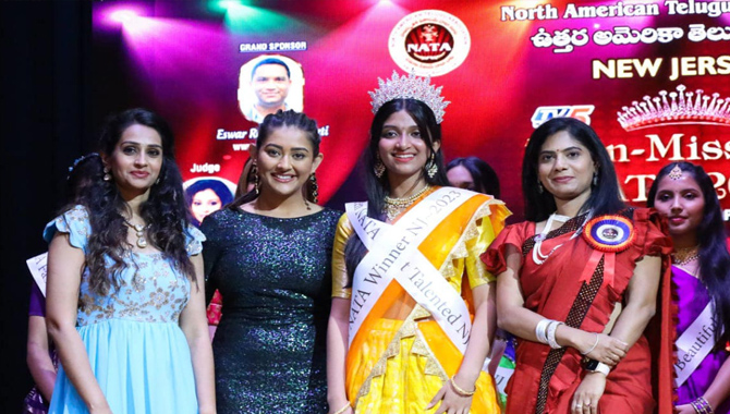 న్యూజెర్సి, ఫిలడెల్ఫియాలో ఘనంగా జరిగిన నాటా అందాల పోటీలు..