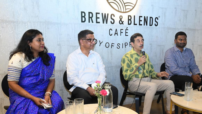 Brews & Blends opens its 2nd Café @ Kondapur Hyderabad