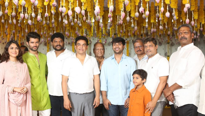 Vijay Deverakonda, Mrunal Thakur, Parusuram starrer VD13 / SVC 54 gets officially launched