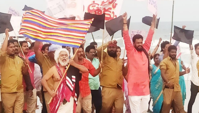 పోస్ట్ ప్రొడక్షన్ కార్యకమాల్లో ‘ఉక్కు సత్యాగ్రహం’