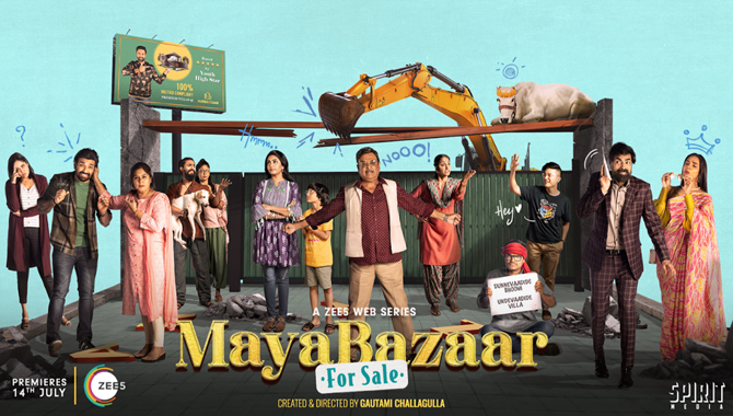 ZEE5 collaborates with Rana Daggubati’s Spirit Media for Telugu original ‘Maya Bazaar For Sale’