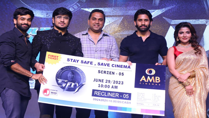 నిఖిల్ ‘స్పై’తో కార్తికేయ2 ని దాటి నెక్స్ట్ లెవల్ ట్రెండ్ సెట్ చేస్తారు : నాగ చైతన్య