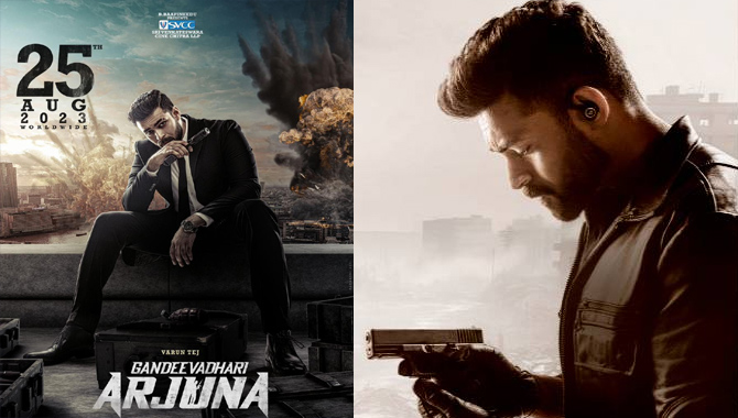 Varun Tej’s Gandheevadhari Arjuna shoot completed and releasing on August 25