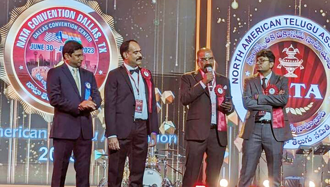 ఆకట్టుకున్న నాటా బాంక్వెట్‌ కార్యక్రమాలు
