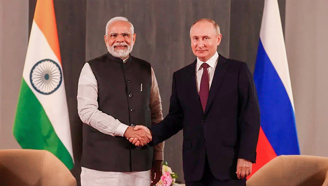 ప్రధాని మోదీపై రష్యా అధ్యక్షుడు పుతిన్ ప్రశంసలు