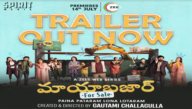 Trailer Of Zee 5 Brand New Web Series Maya Bazaar For Sale Offers An Entertaining Emotional Rollercoaster Ride 