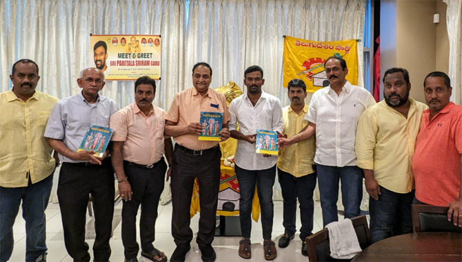 NRI TDP Meet and Greet with Paritala Sriram in Detroit