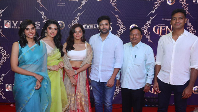జ‌యం ర‌వి నెక్ట్స్ మూవీ ‘జీని’ గ్రాండ్ లాంచ్‌