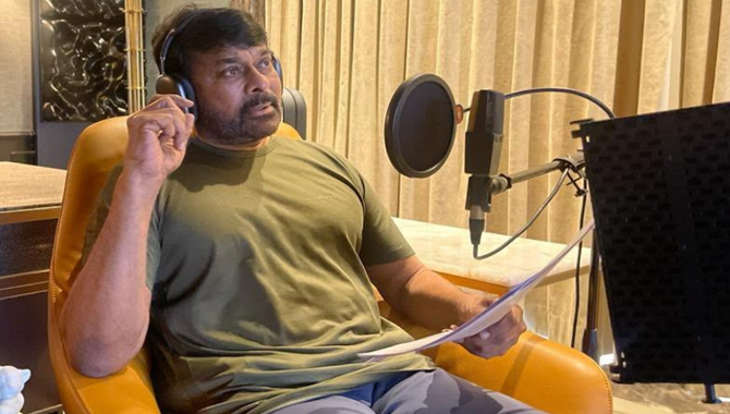 ‘భోళా శంకర్’ డబ్బింగ్ పూర్తి చేసిన మెగాస్టార్ చిరంజీవి