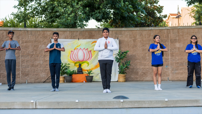 International Yoga Day at Sacramento, California