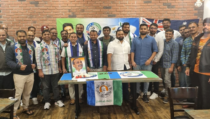 ఆస్ట్రేలియాలో ఘనంగా వైఎస్ఆర్ జయంతి వేడుకలు