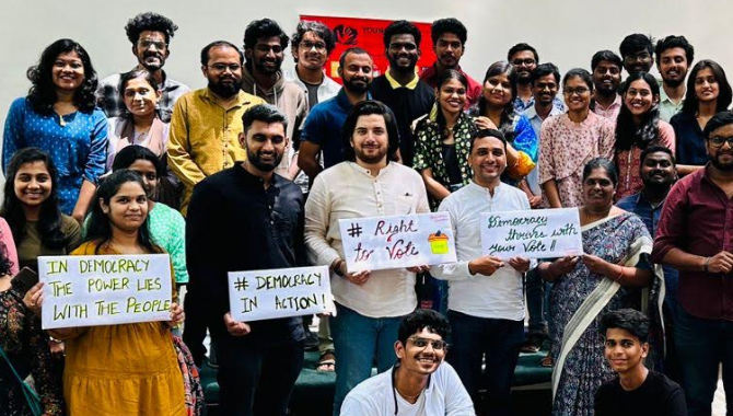 Hyderabad NGO Youngistaan Foundation Inspires Active Citizenship among Youth