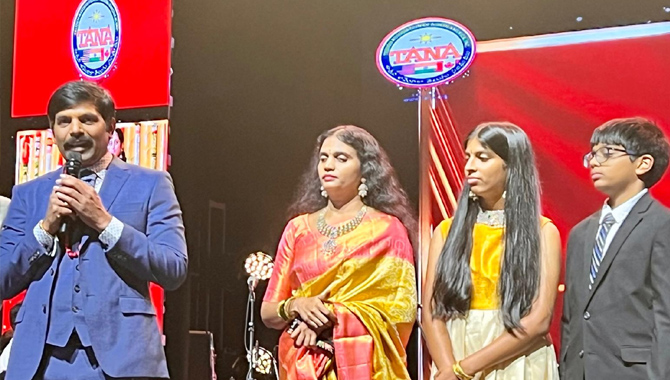 తానా నూతన అధ్యక్షుడు నిరంజన్‌ శృంగవరపు 