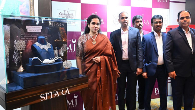 PMJ Jewels unveils prestigious SITARA Collection at Vijayawada’s Biggest Wedding Jewelling Exhibition