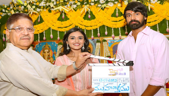 GA2 Pictures Production No.9 with Narne Nithin Launched
