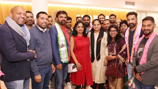 ఆస్ట్రేలియాలో ఎమ్మెల్సీ కవితకు ఘన స్వాగతం