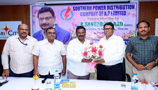 CMD, APSPDCL interacts with Sri City industrial fraternity 