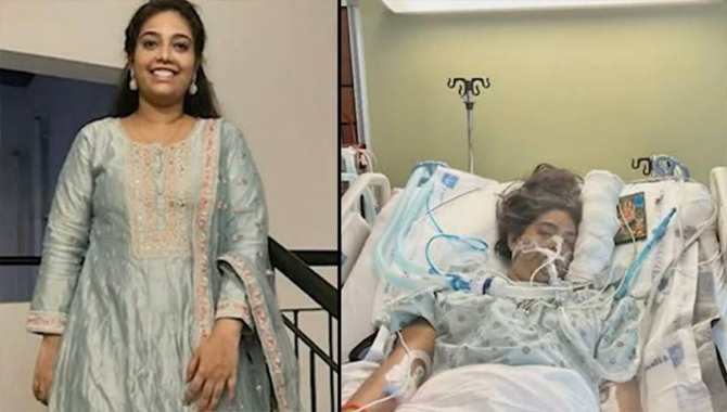అమెరికాలో మృత్వువుతో పోరాడుతున్న భారతీయ విద్యార్థిని సుశ్రూణ్య