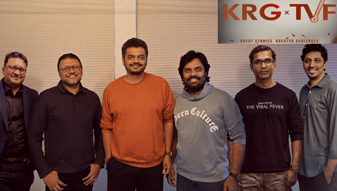 KRG Studios & TVF Motion Pictures Announce their Collaboration in Feature Films KRG Studios & TVF Motion Pictures Announce their Collaboration in Feature Films