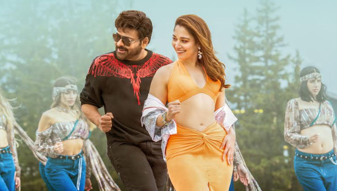 ‘భోళా శంకర్’ నుంచి ‘మిల్కీ బ్యూటీ’ పాటని లాంచ్ చేసిన సెన్సేషనల్ కంపోజర్ తమన్  