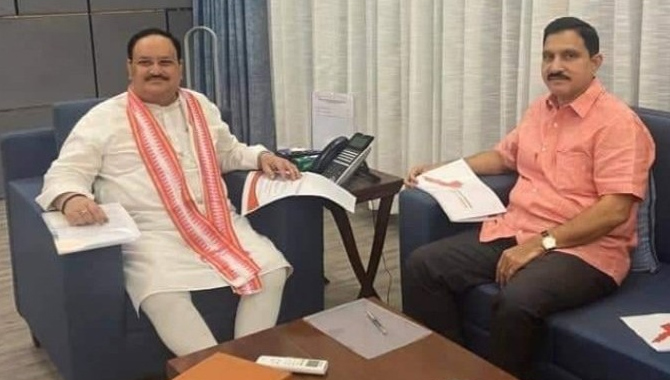 జేపీ నడ్డాతో సుజనా చౌదరి భేటీ