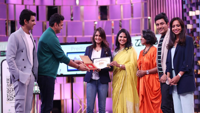 ఆహ నేను సూపర్ ఉమెన్ ఏంజెల్స్ యొక్క అద్భుత పెట్టుబడి. మెగా డీల్ 60 లక్షలు సొంతం చేసుకున్న జితారా కంపెనీ అధినేత శ్రీదేవి!