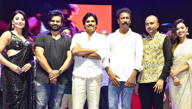 ‘బ్రో’ సినిమా నవ్విస్తుంది, కంటతడి పెట్టిస్తుంది : ప్రీ రిలీజ్ ఈవెంట్ లో పవన్ కళ్యాణ్