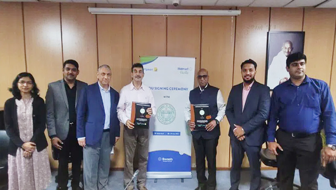 తెలంగాణ ప్రభుత్వంతో వాల్‌మార్ట్‌, ఫ్లిప్‌కార్ట్‌ ఒప్పందం