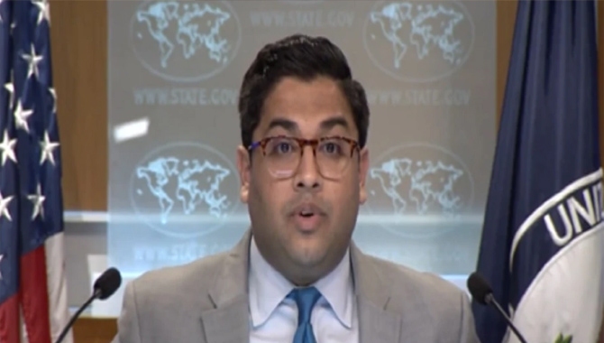 మణిపుర్ ఘటన పై అమెరికా దిగ్భ్రాంతి