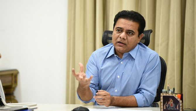 మంత్రి కేటీఆర్ కు మరో ప్రతిష్ఠాత్మక ఆహ్వానం