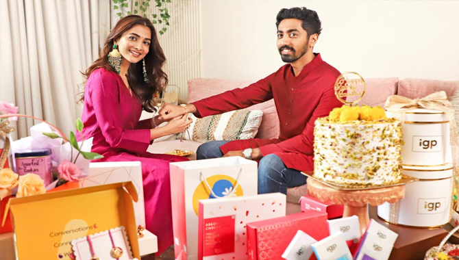 రక్షాబంధన్ క్యాంపెయిన్ 2023లో ఐజీపీగా మెరిసిన పూజా హెగ్డే