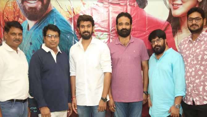 Director Dasaradh Launched First Single ‘Chachhinaa Chaavani Premidi’ From ‘Sandeham’