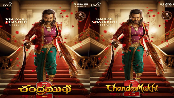 Lyca Productions releases first look of Raghava Lawrence in ‘Chandramukhi 2’