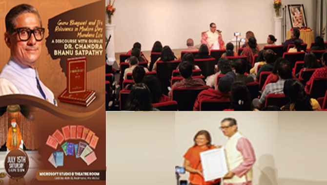 Guru Bhagwat and its relevance in Modern day mundane Life discourse : Sai Parivar Foundation’s Grand Event
