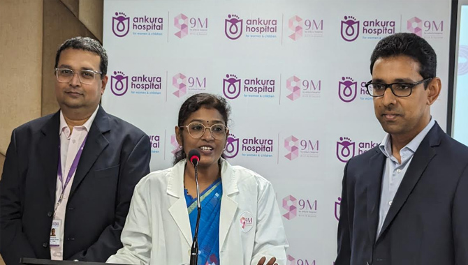 Dr G. Vindhya successfully performs 100 vNOTES Procedures 