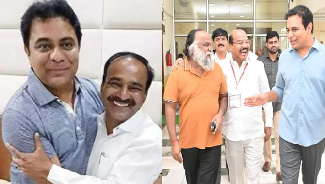 కేటీఆర్‌తో ఈటల, జగ్గారెడ్డి ముచ్చట్లు..! ఏంటి సంగతి..?