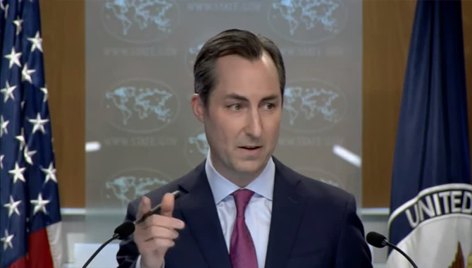 భారత్-పాక్ మధ్య చర్చలకు సిద్ధం : అమెరికా భారత్-పాక్ మధ్య చర్చలకు సిద్ధం : అమెరికా