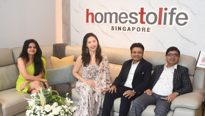 హైదరాబాద్ బంజారాహిల్స్ లో సింగపూర్ కు చెందిన హోమ్స్ టు లైఫ్ స్టోర్ ప్రారంభం హైదరాబాద్ బంజారాహిల్స్ లో సింగపూర్ కు చెందిన హోమ్స్ టు లైఫ్ స్టోర్ ప్రారంభం